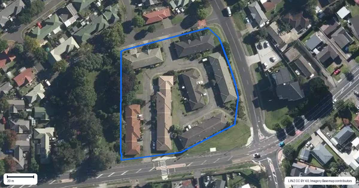 Property context map for 23/379 Swanson Road, Ranui, Auckland