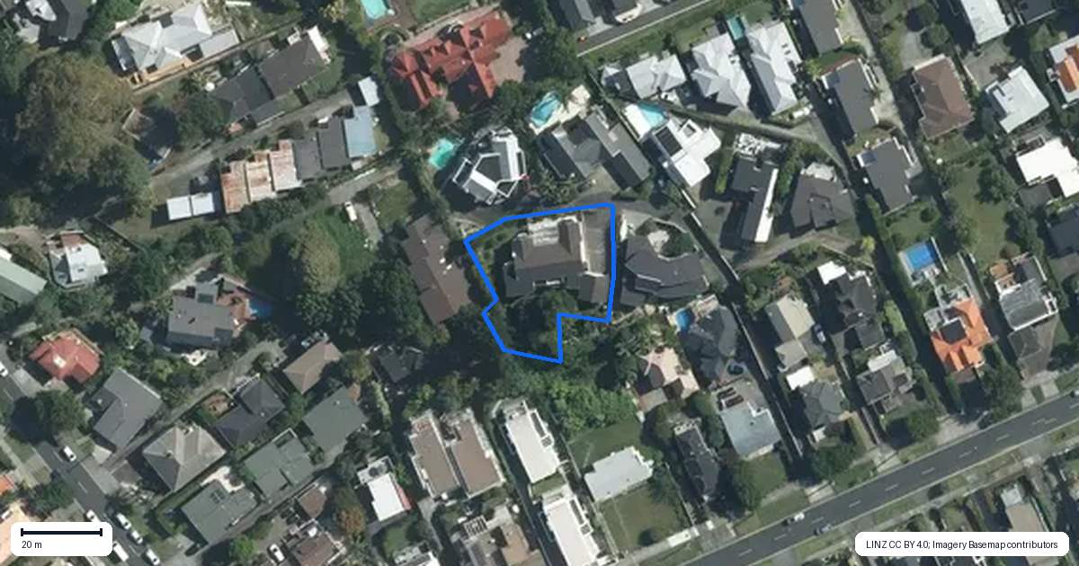 Property context map for 17C Tarawera Terrace, Saint Heliers, Auckland