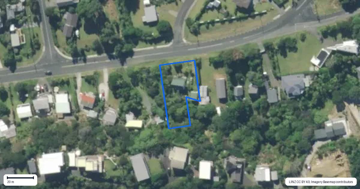 Property context map for 21 Mangawhai Heads Road, Mangawhai Heads, Mangawhai