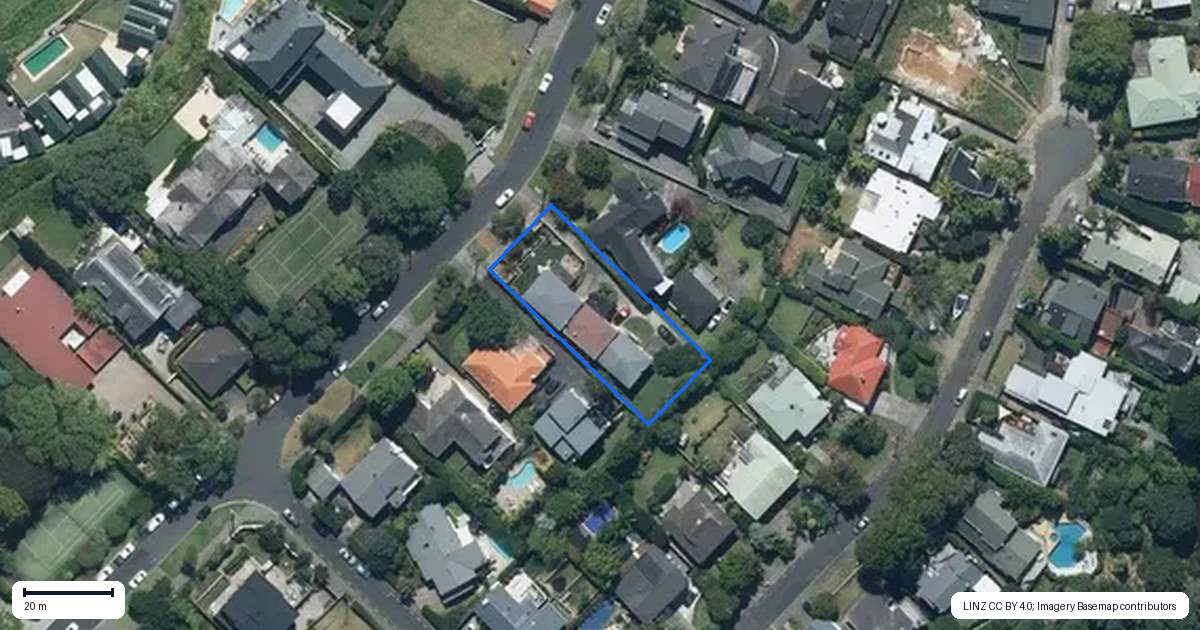 Property context map for 2/107 Lucerne Road, Remuera, Auckland