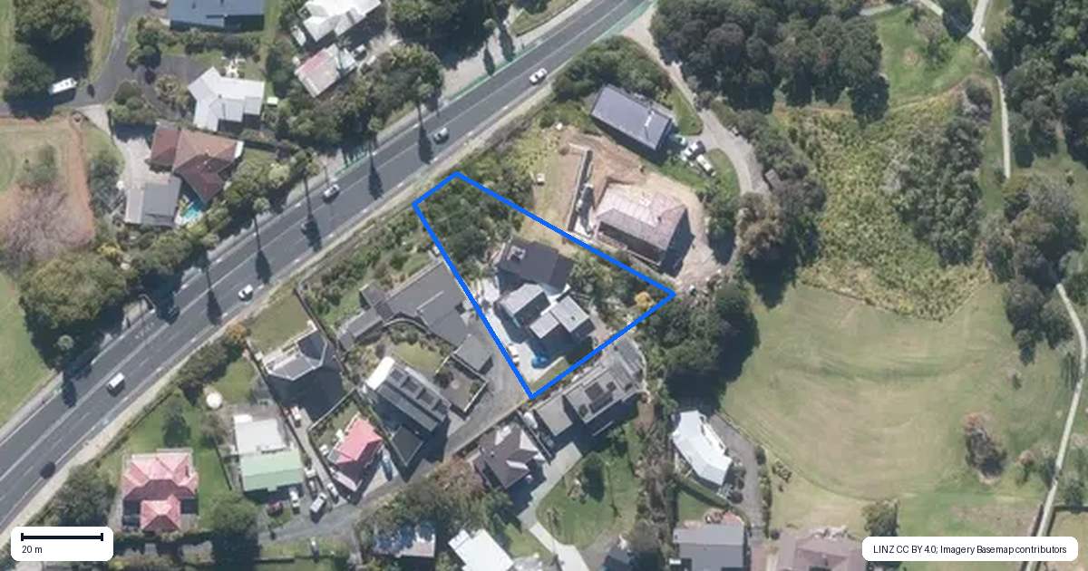 Property context map for 249 Hibiscus Coast Highway, Red Beach, Whangaparaoa