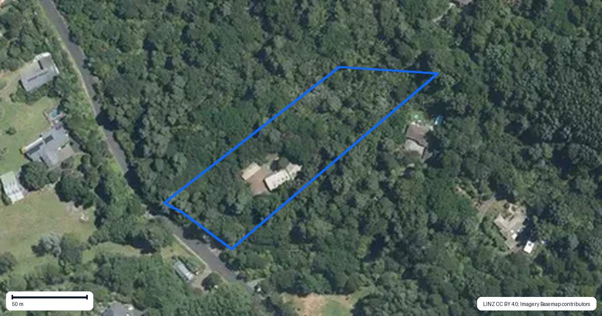 Property context map for 412 Ponga Road, Opaheke, Papakura