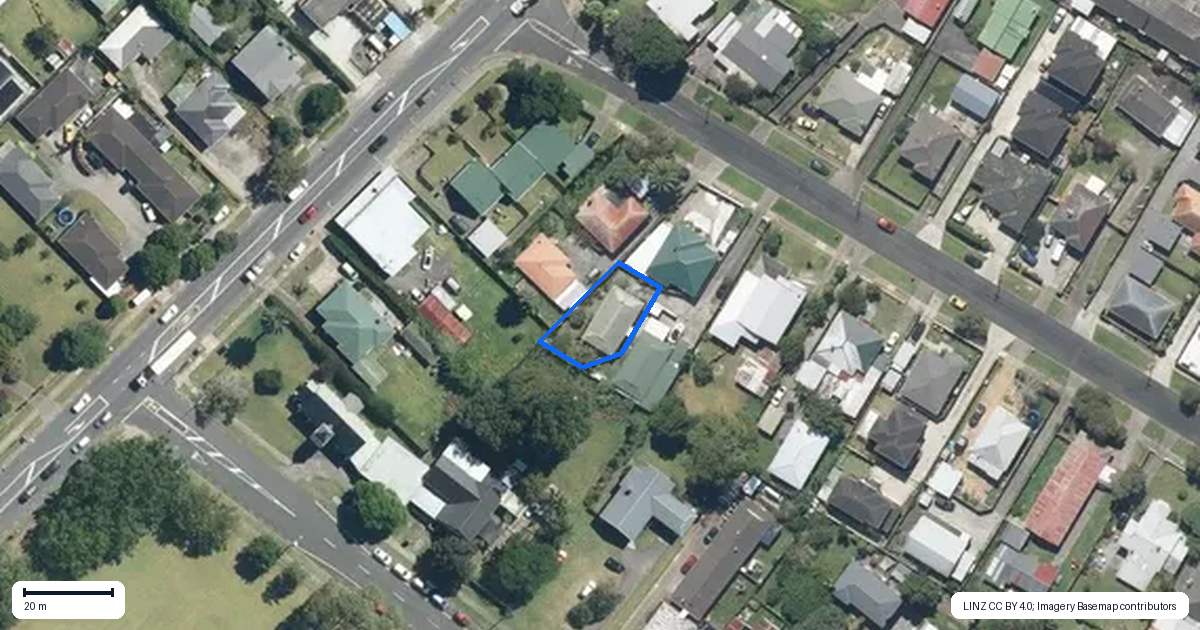 Property context map for 4A Viola Avenue, Mangere East, Auckland
