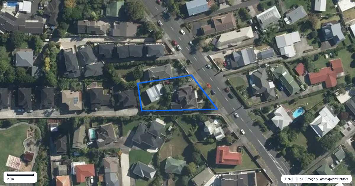 Property context map for 127A New Windsor Road, New Windsor, Auckland