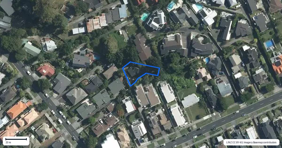 Property context map for 29C Tarawera Terrace, Saint Heliers, Auckland