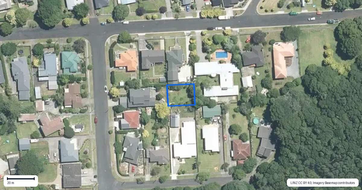 Property context map for 21A Totara Avenue, Pukekohe