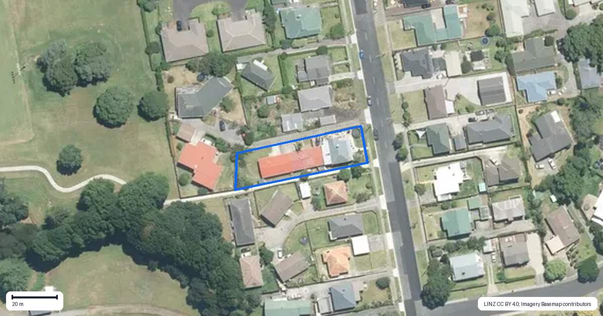 Property context map for 32B Prospect Terrace, Pukekohe