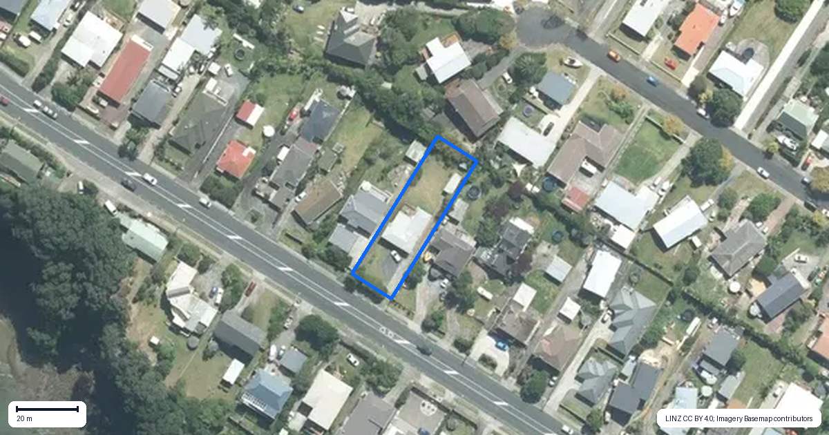 Property context map for 798 Whangaparaoa Road, Manly, Whangaparaoa