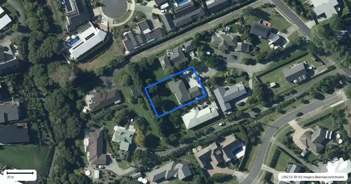 Property context map for 35 Torea Road, Matakana
