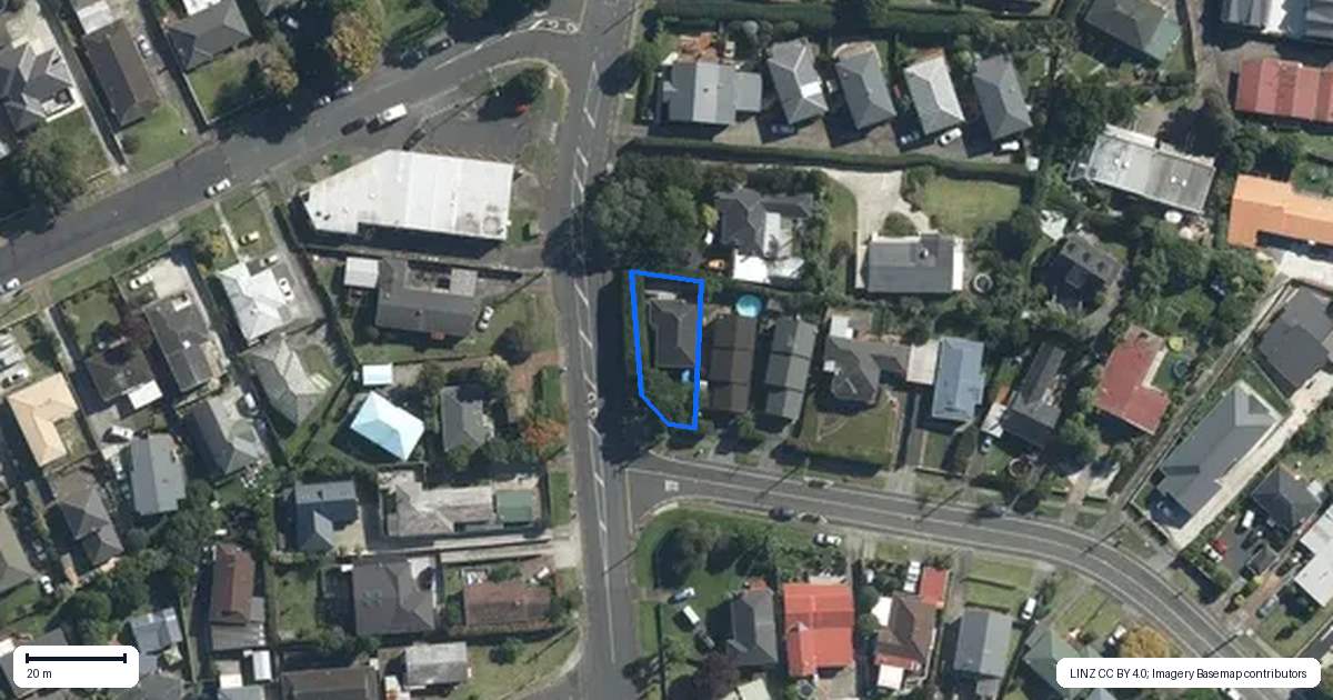 Property context map for 38 Ruawai Road, Mount Wellington, Auckland