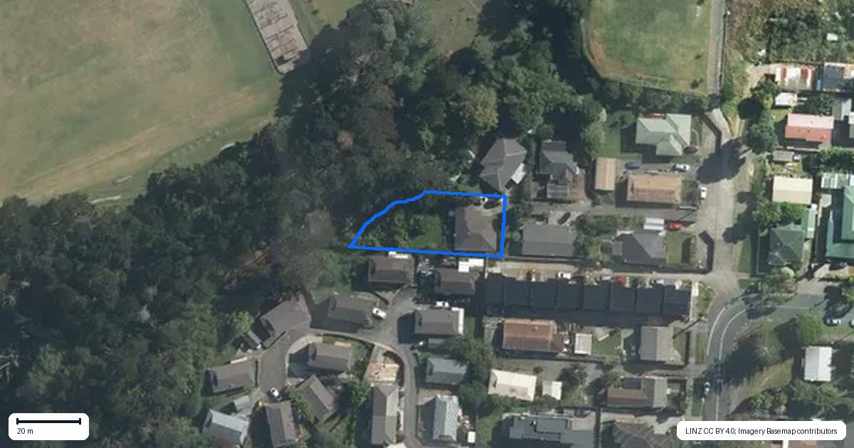 Property context map for 6/1 Arran Street, Avondale, Auckland