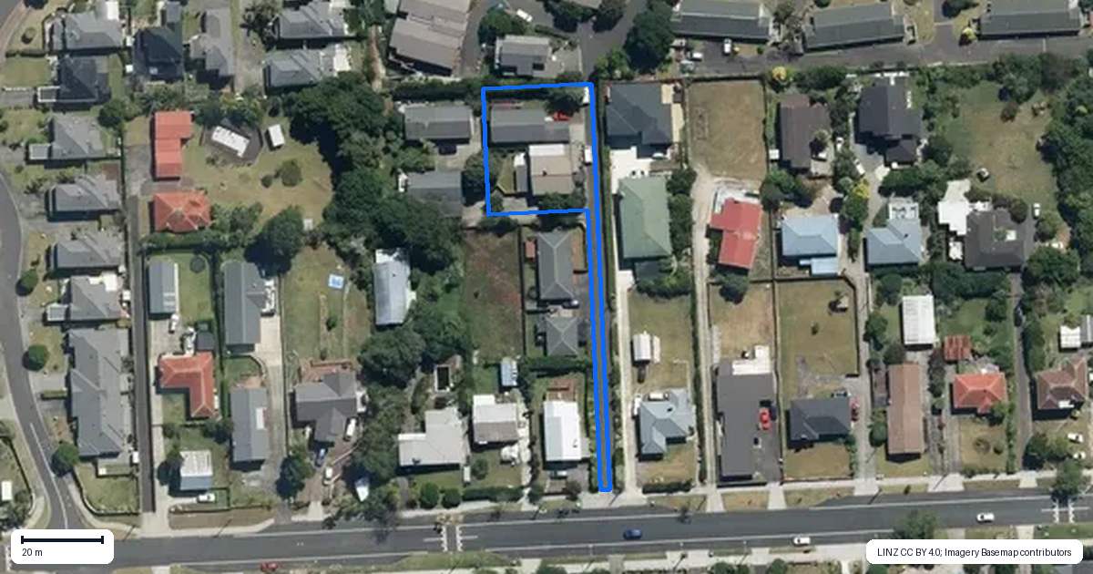 Property context map for 19 Matata Street, Blockhouse Bay, Auckland