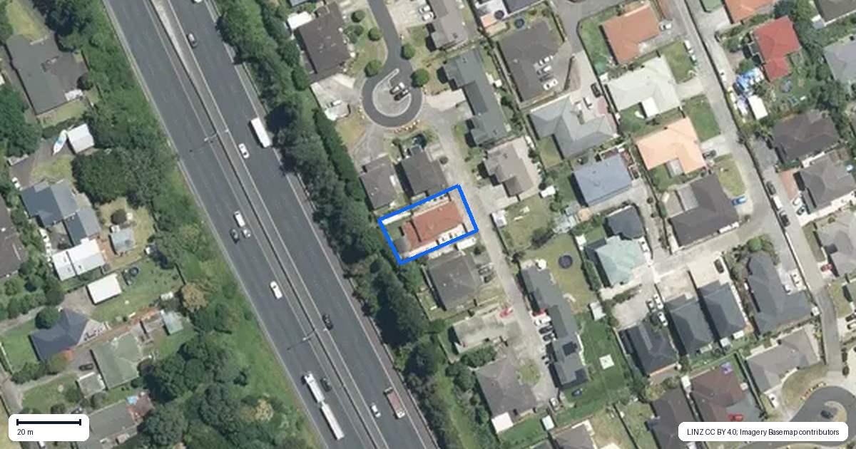 Property context map for 11 Whitbourne Heights, Manurewa, Auckland