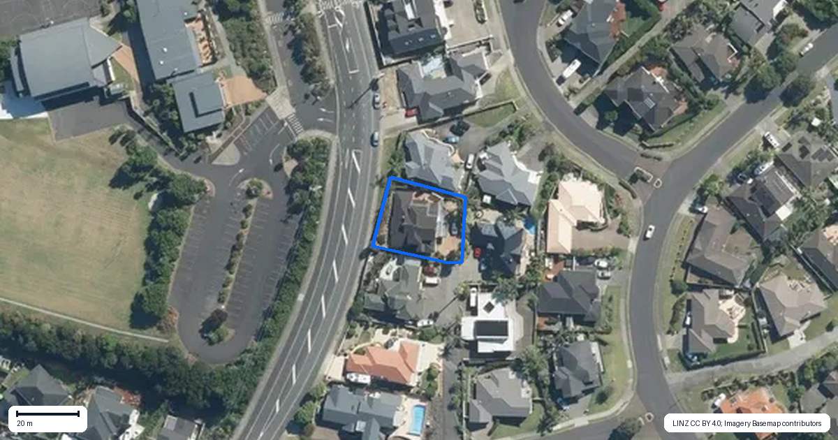 Property context map for 10 Ashburn Close, Orewa