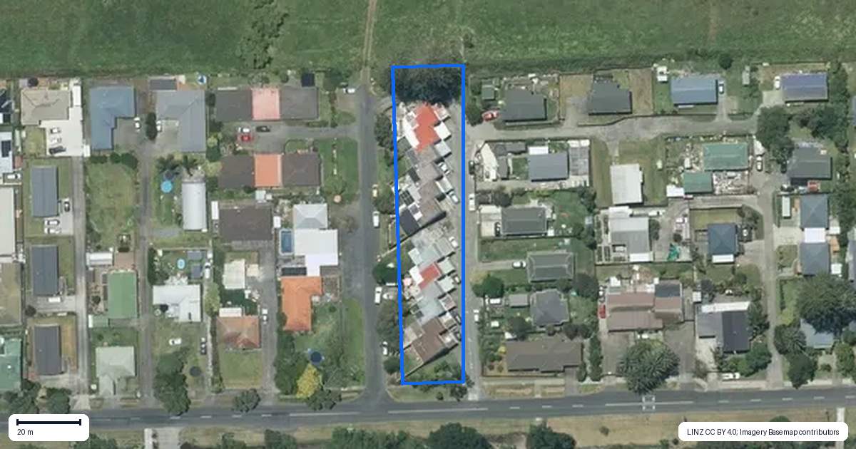 Property context map for 29K Springs Road, Parakai, Helensville