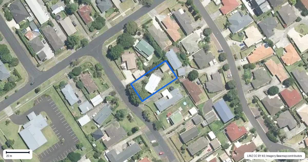 Property context map for 3 Willowbrook, Pukekohe