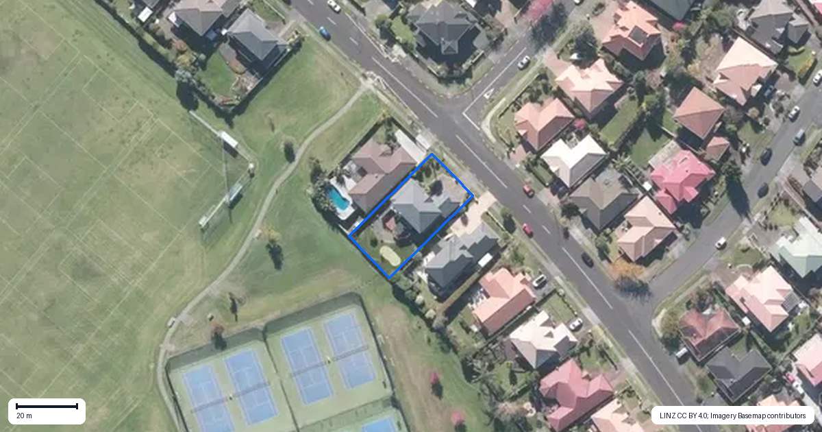 Property context map for 47 Alicia Road, Somerville, Auckland