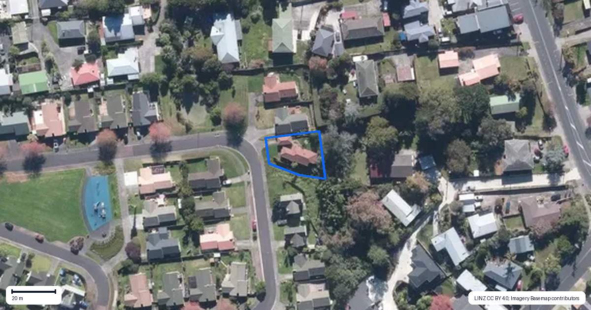 Property context map for 25 Blueridge Close, Sunnyvale, Auckland