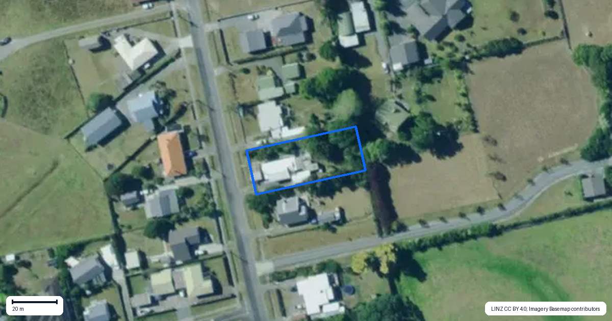 Property context map for 139 Awakino Road, Dargaville