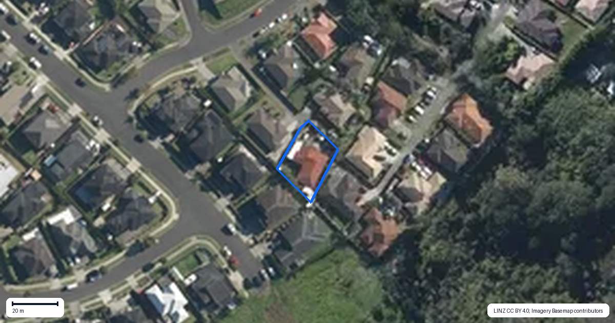 Property context map for 54 Greenberry Drive, Ranui, Auckland