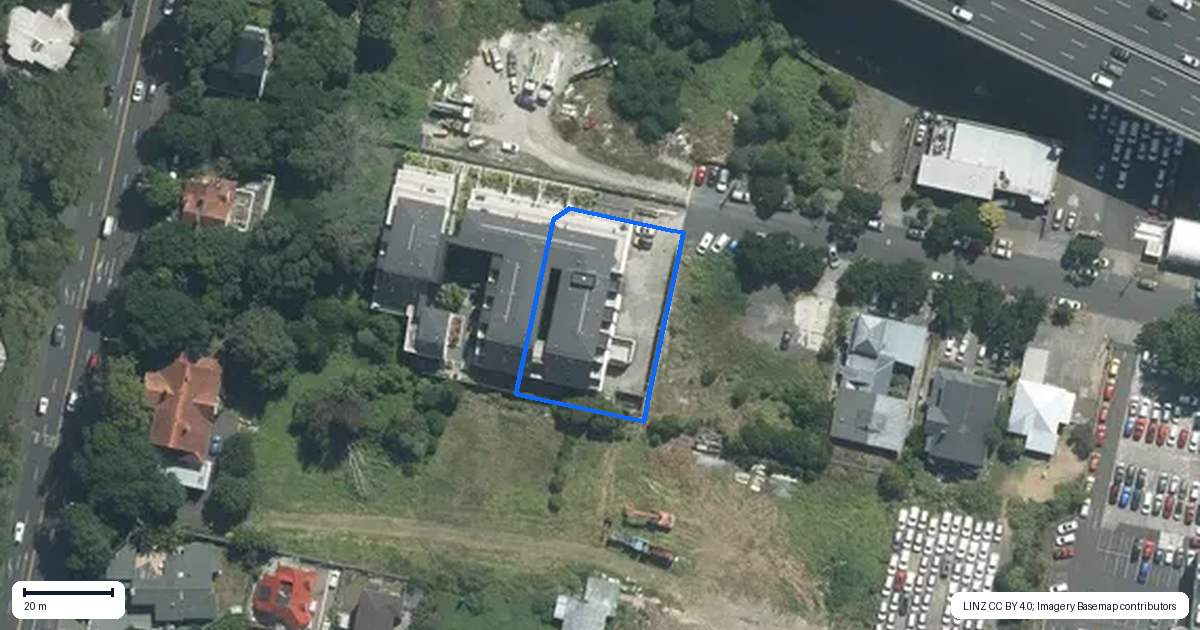 Property context map for 311/14 Edgerley Avenue, Epsom, Auckland