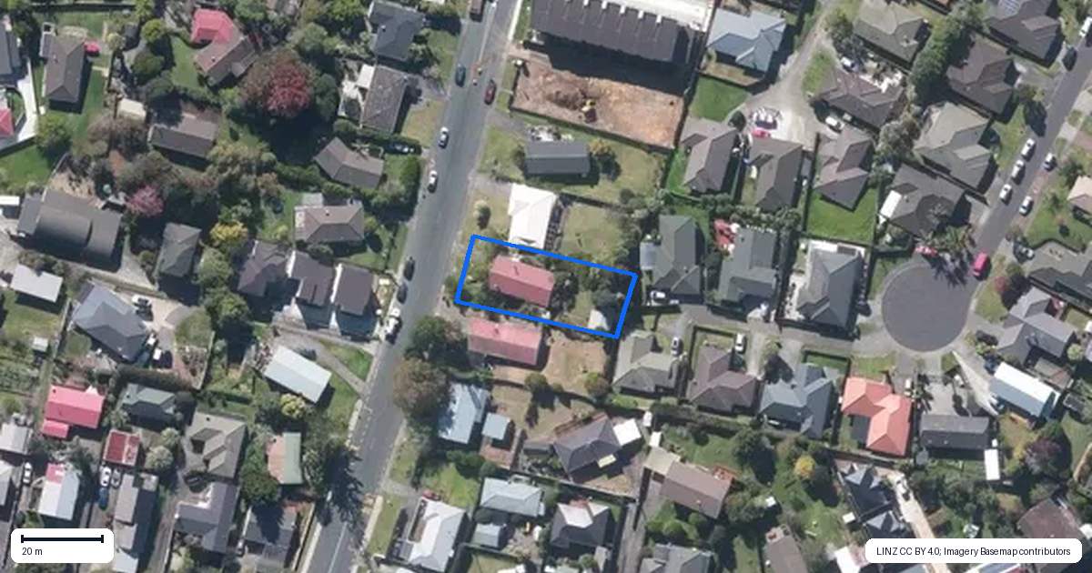 Property context map for 6 Hewlett Road, Massey, Auckland