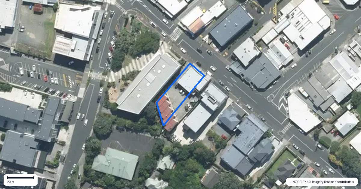 Property context map for 5/202 Hinemoa Street, Birkenhead, Auckland