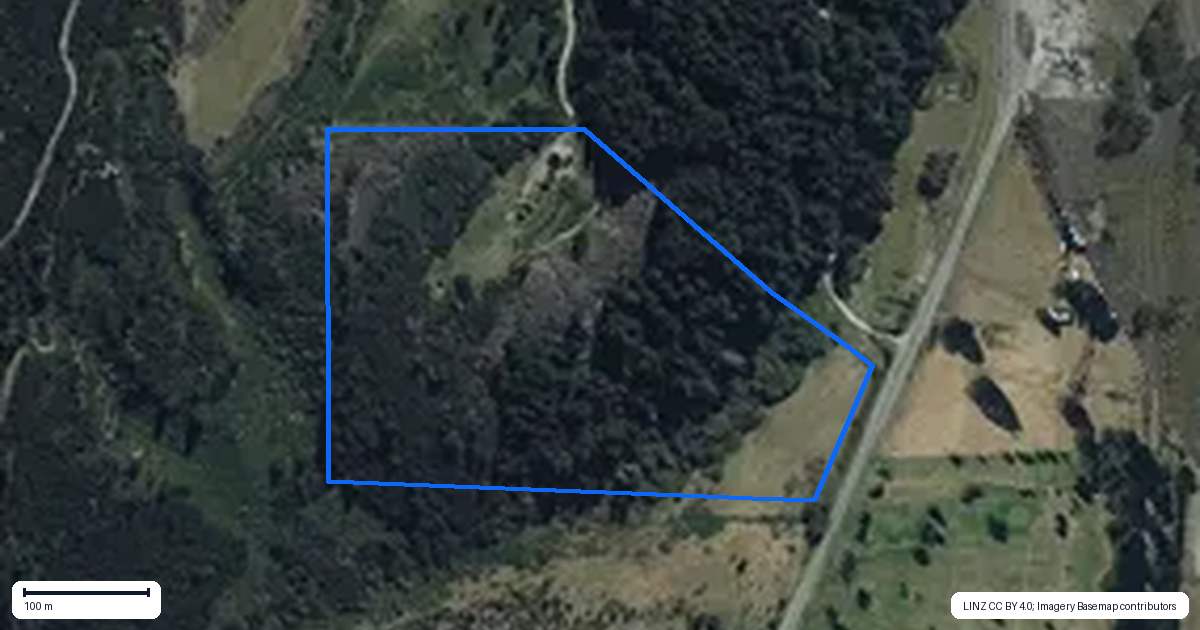 Property context map for 1147B Lake Hawea-Albert Town Road, Albert Town, Wanaka