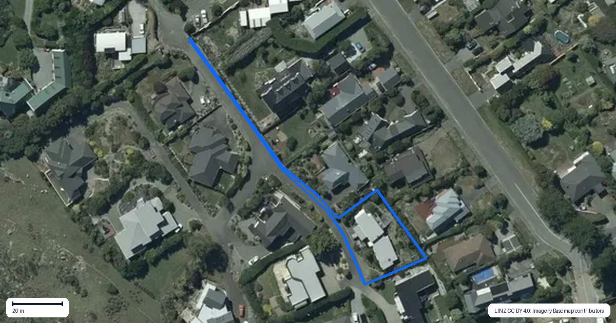 Property context map for 28 Rockview Place, Mount Pleasant, Christchurch