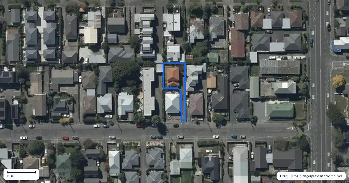 Property context map for 31A Boon Street, Sydenham, Christchurch