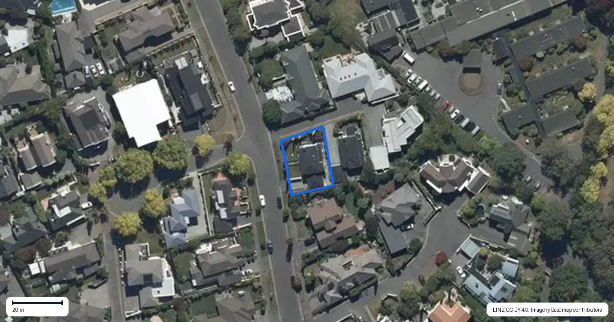 Property context map for 12 Chateau Drive, Burnside, Christchurch