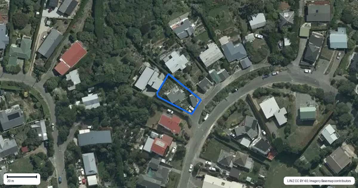Property context map for 39 Ranui Crescent, Diamond Harbour