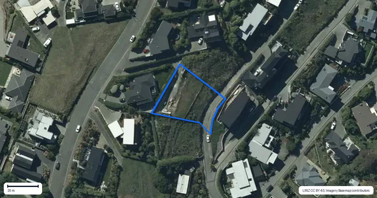 Property context map for 21 Challenger Lane, Redcliffs, Christchurch