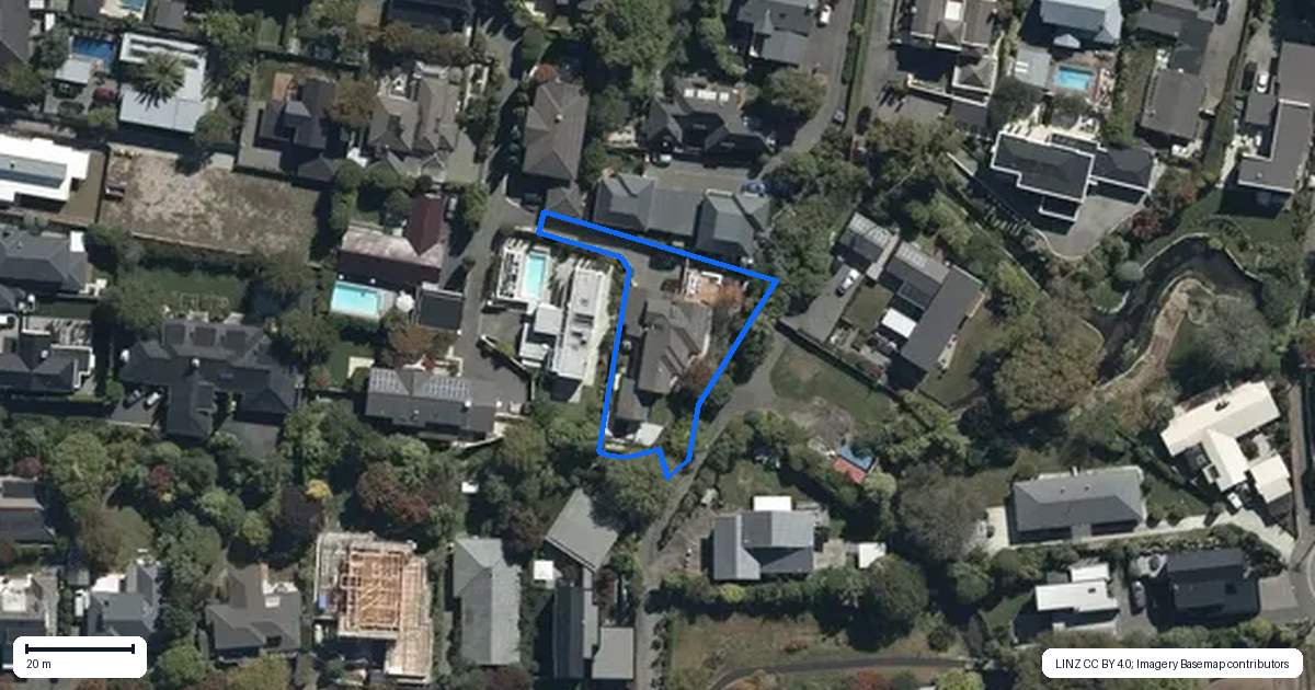 Property context map for 97B Fendalton Road, Fendalton, Christchurch