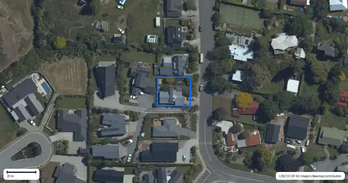 Property context map for 179A Stone Street, Wanaka