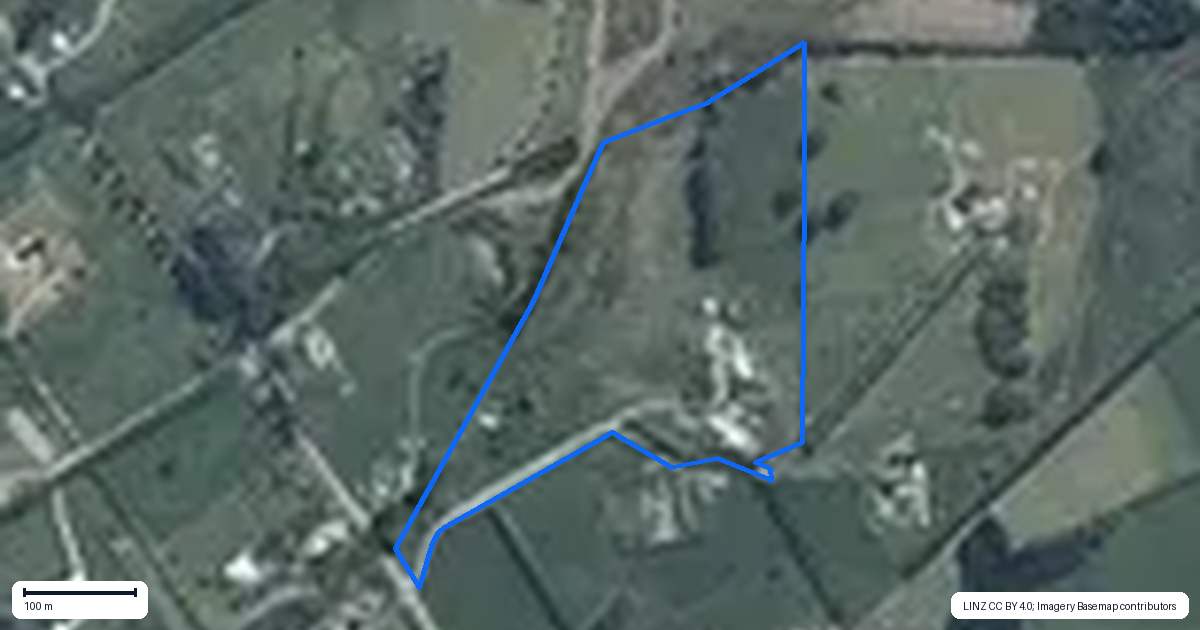Property context map for 554 Carrs Road, Loburn
