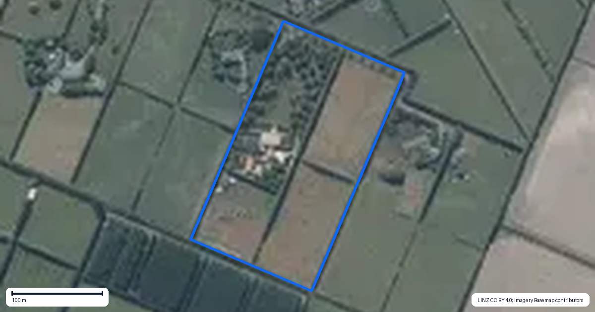 Property context map for 5/265 Selwyn Road, Rolleston