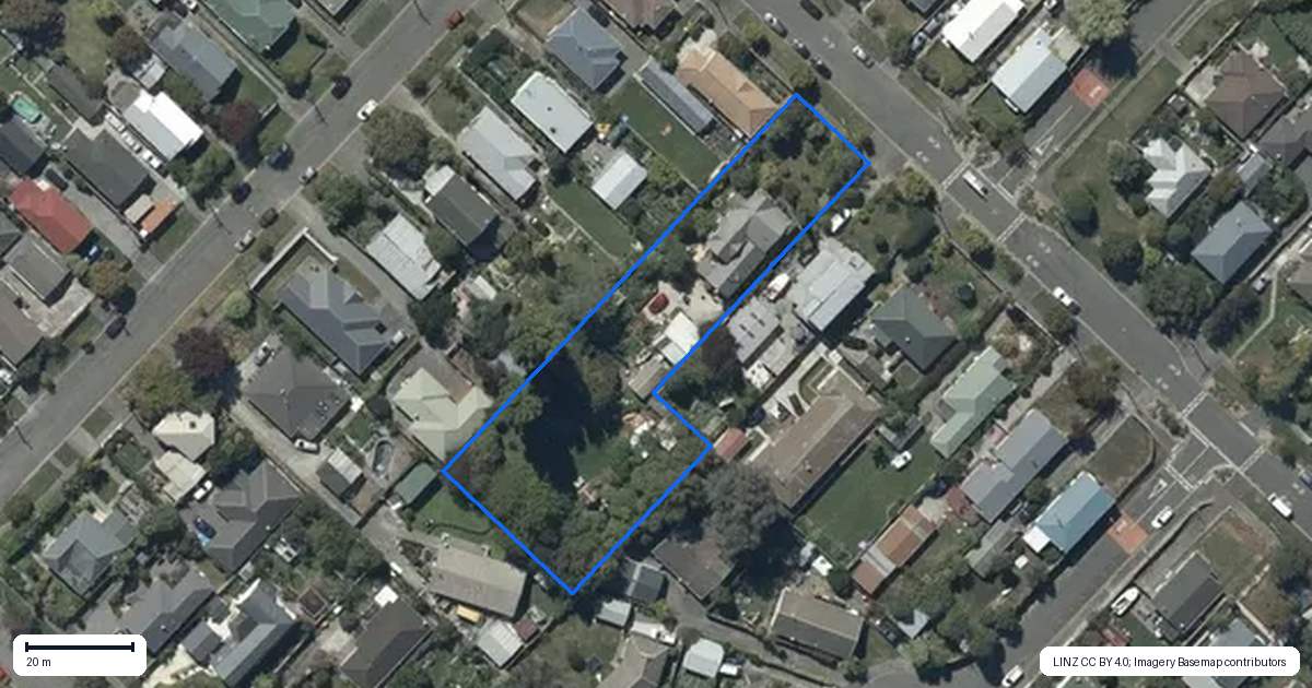 Property context map for 140 MacKenzie Avenue, Woolston, Christchurch