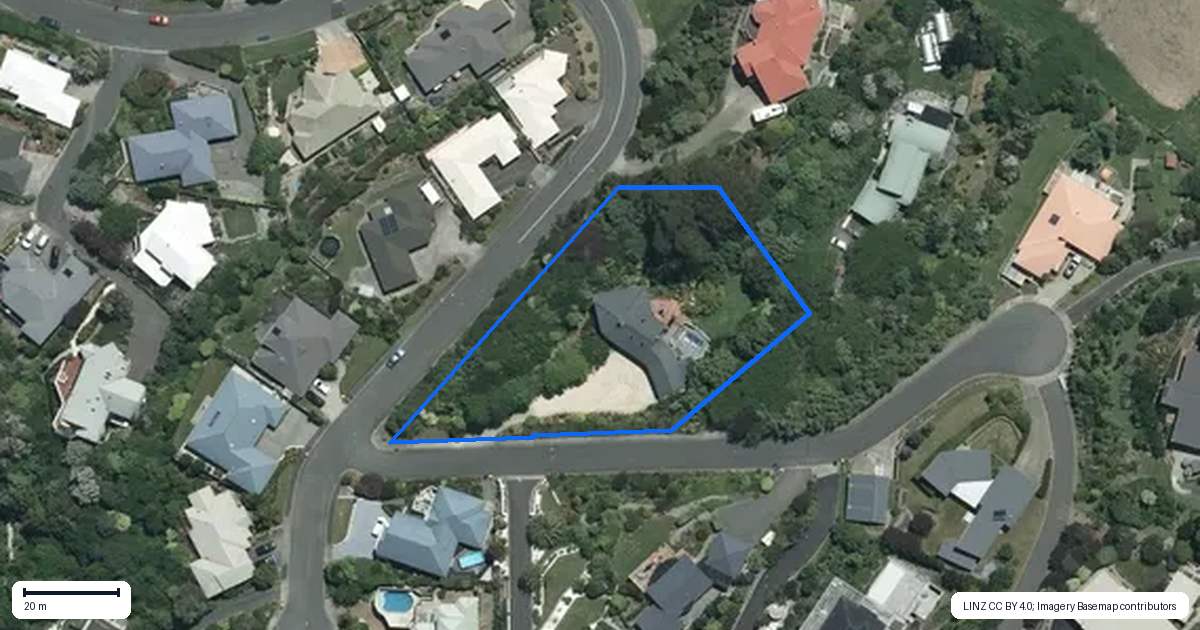 Property context map for 1 Cape View, Atawhai, Nelson