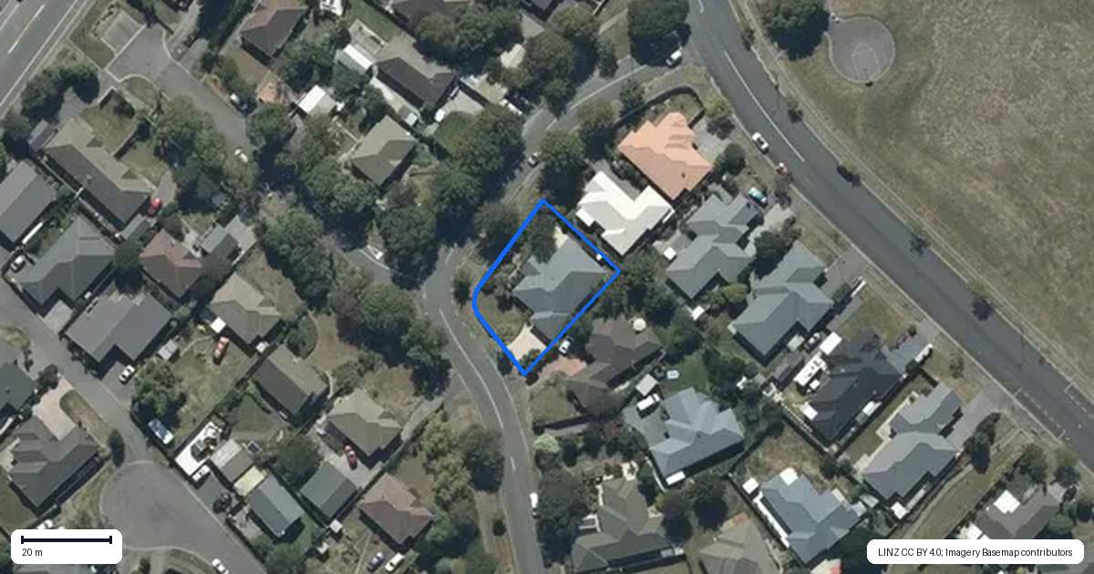 Property context map for 9 Caudron Road, Wigram, Christchurch