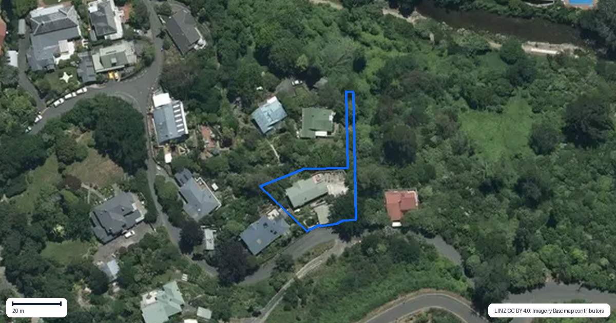 Property context map for 83 Cleveland Terrace, Nelson