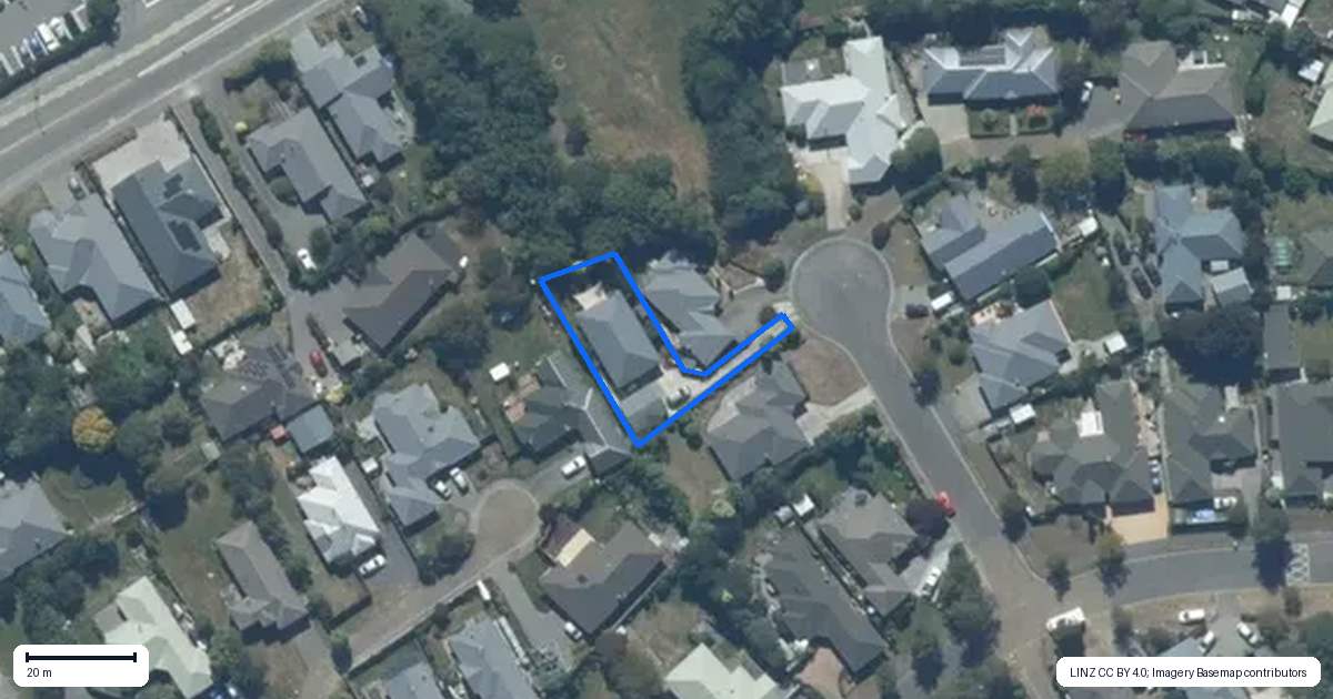 Property context map for 5A Gilbert Close, Rolleston