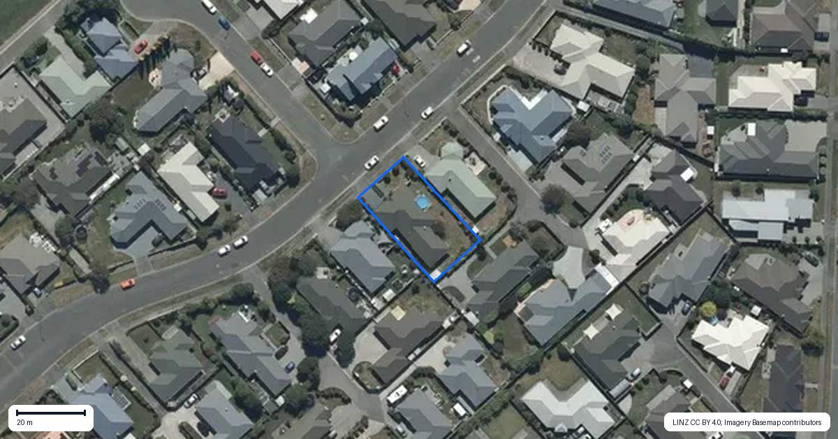 Property context map for 28 Awatea Gardens, Wigram, Christchurch