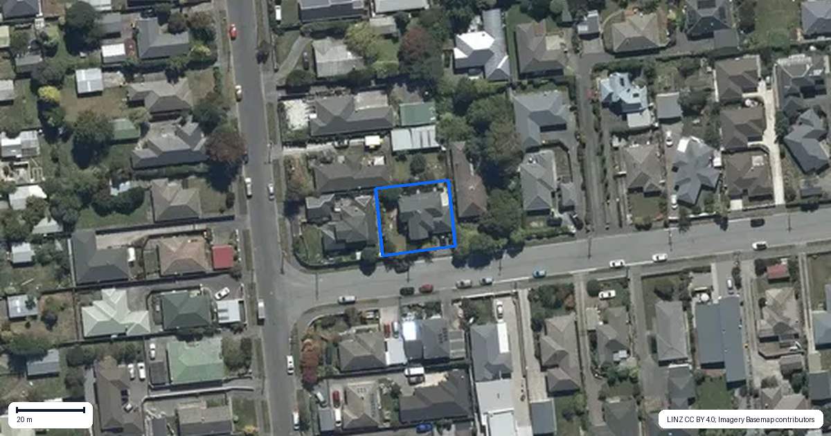 Property context map for 34 Wentworth Street, Ilam, Christchurch