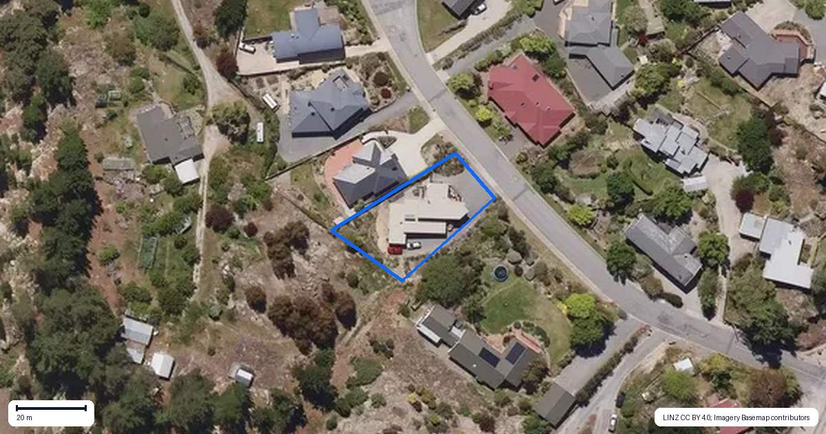 Property context map for 17 Bodkin Road, Bridge Hill, Alexandra