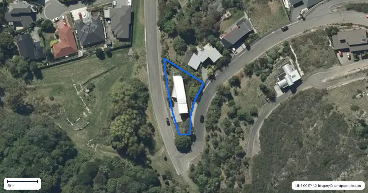 Property context map for 1 Stonehaven Terrace, Hillsborough, Christchurch