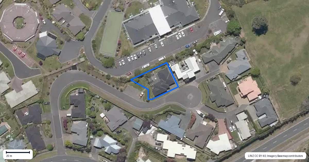Property context map for 5 Birchwood Lane, Hilltop, Taupo