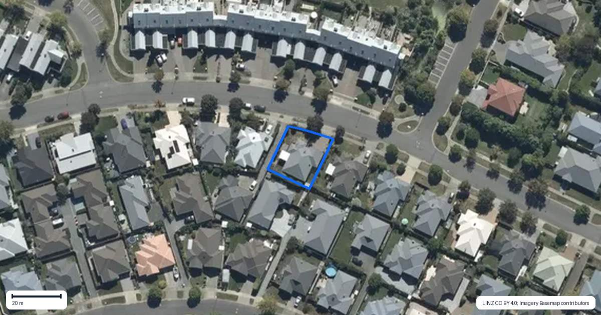 Property context map for 35 Beechwood Drive, Northwood, Christchurch