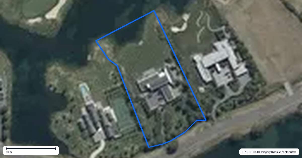 Property context map for 53 Harts Creek Lane, Northwood, Christchurch