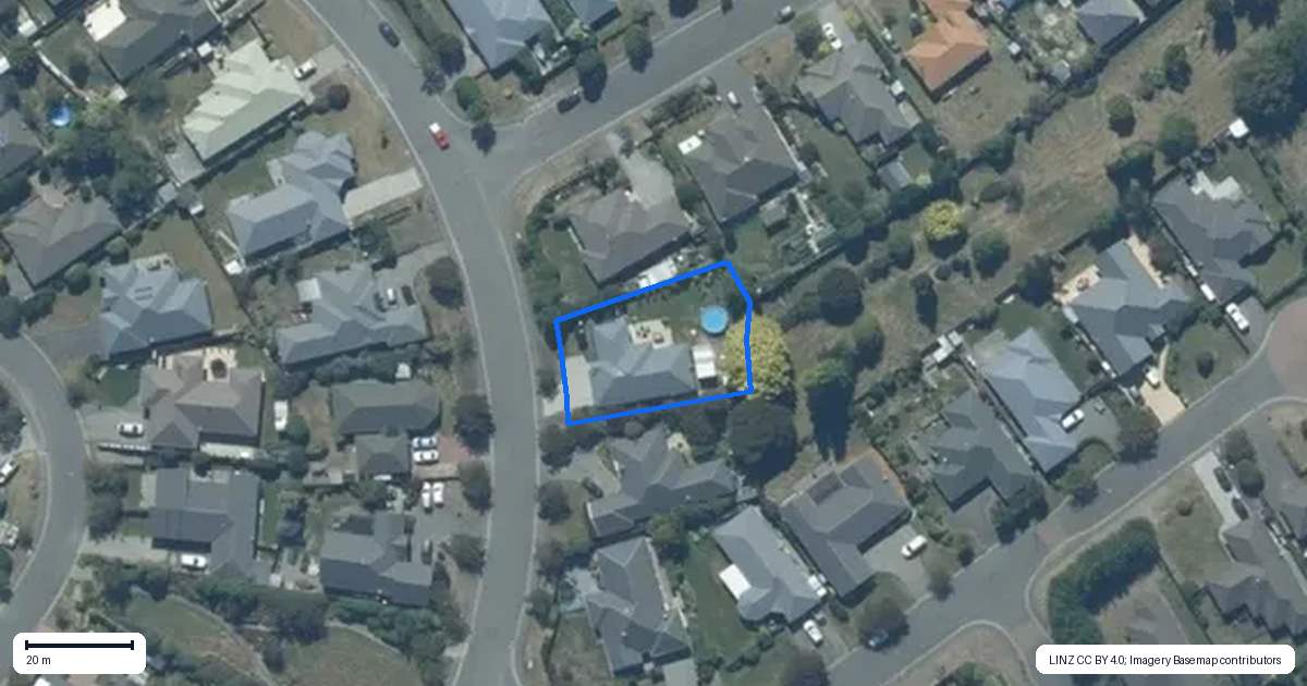 Property context map for 15 Rembrandt Drive, Rolleston